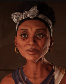 Vertigo. Personaje: Doctora Lomas. Pendulo Studios. 2022